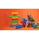 20. Marioinex building blocks "bricks" + 2 wheels, 30 pieces
