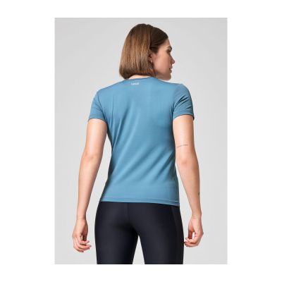 3. CASALL Essential Mesh Detail Tee Blue