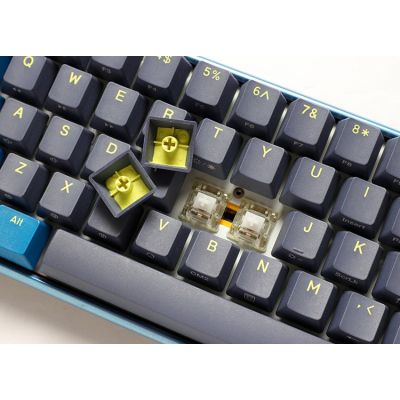 2. Ducky One 3 Daybreak Mini Gaming Keyboard USB German Black, Blue, Green