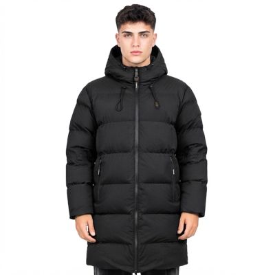 2. Men’s parka Geographical Norway BARBARIAN LONG BLACK DB MEN 001 (WA2879H/GN-BLACK)