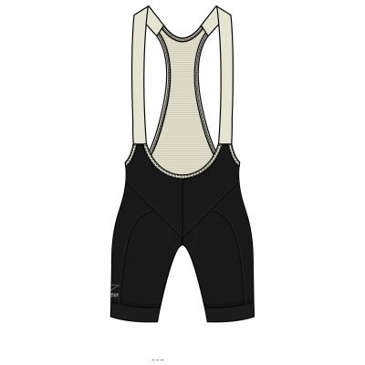 Women’s Cycling Bib Shorts PROTEST Prtdanube, Black