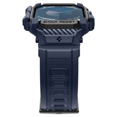 5. Spigen Rugged Armor "Pro" Apple Watch Strap 46mm - Blue