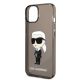 6. Karl Lagerfeld Ikonik Karl case for iPhone 14 Plus - black