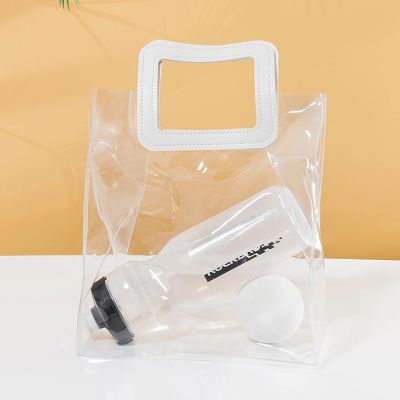 3. Rockbros 750 ml Bicycle Bottle - Transparent with Black Mouthpiece