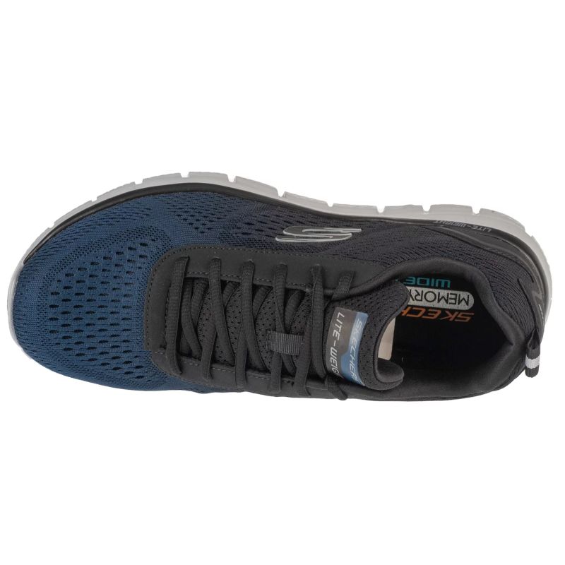 3. Skechers Track - Ripkent 232399W-NVBK Navy Blue 41