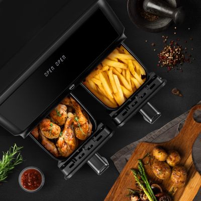 5. ELDOM FAT-FREE FRYER FR210 DUALCRISP 8L