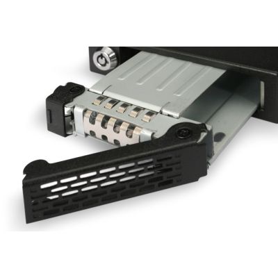 4. Icy Dock MB991TRAY-B drive bay panel Black, Silver