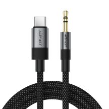 Acefast J11 USB-C to 3.5mm mini jack cable 1m - black