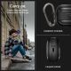 14. Spigen Rugged Armor Case for Apple AirPods Pro 1 / 2 - Matte Black
