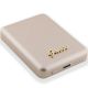 4. Guess MagSafe Metal Script Logo induction power bank 15W 5000mAh - gold