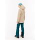 2. Women’s hooded zip-up ski/snowboard jacket PROTEST PRTBEVERLY, beige