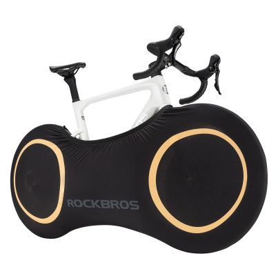 Rockbros D95 Elastic Cover Compatible with 26-29 Inch Gravel, Mountain, City, Road Bikes 700C (71×152 cm) - Black