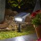 4. SOLAR SPOTLIGHT WITH GROUND SPIKE, 10 LEDs