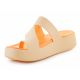 8. Crocs Getaway Platform Toe Loop Flip-Flops W 210834-78Z