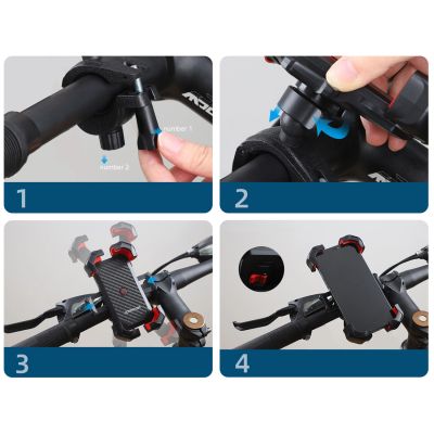 9. Joyroom bike / scooter / motorcycle phone holder black (JR-ZS288)