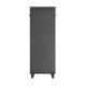 8. Lanberg 19" 32U 600x1000 black floor-standing rack cabinet with glass doors (flat pack)