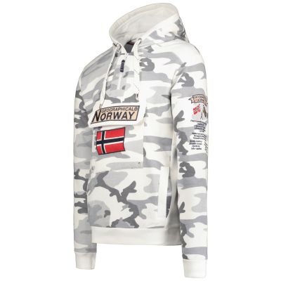 7. Geographical Norway GYMCLASS MEN CAMO 100 (WT1663H/GN/MILITAIRE DGREY)