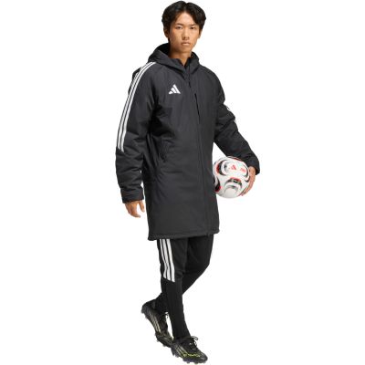 7. Men's adidas Tiro 26 Stadium Parka Jacket Black JZ4108