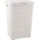 2. Curver Style 3253920707000 Laundry Basket 60 l Square Rattan White