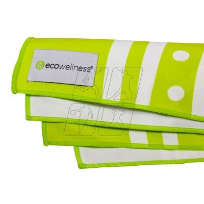 6. EcoWellness yoga towel QB 041