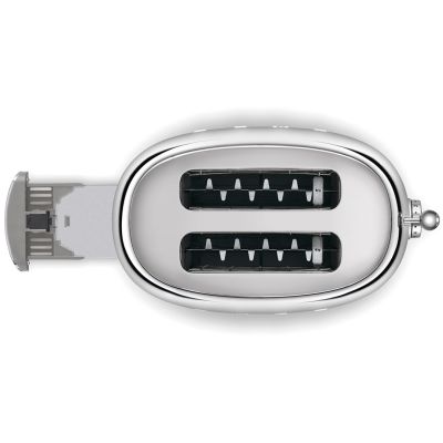 24. Smeg TSF01SSEU 2-slice toaster, chrome finish