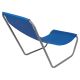 11. FOLDABLE GARDEN AND BEACH CHAIR AND BAG BLUE ENERO CAMP