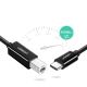 5. Ugreen US241 USB-C 2.0 - USB-B cable 1 m - black