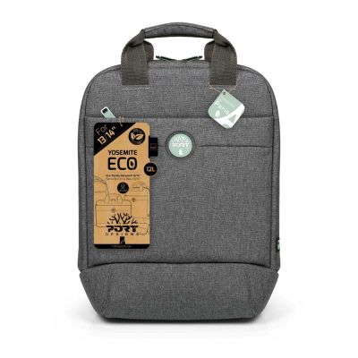 11. Port Designs YOSEMITE Eco Backpack 400702 14" 35.6cm Gray