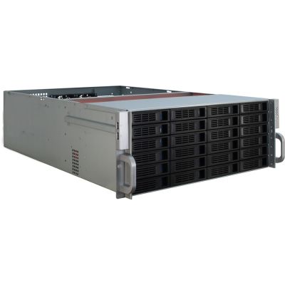 2. Inter-Tech 4U-4424 Rack Black, Silver
