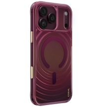 Uniq Coehl Vela Magnetic Charging Case for iPhone 18 Pro Max / 17 Pro Max - Burgundy