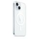 6. Apple - Back cover for mobile phone - MagSafe compatible - Polycarbonate - Transparent - for iPhone 15 (MXRK3ZM/A)