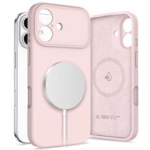 Tech-Protect Silicone MagSafe Case for iPhone 17 - Pink