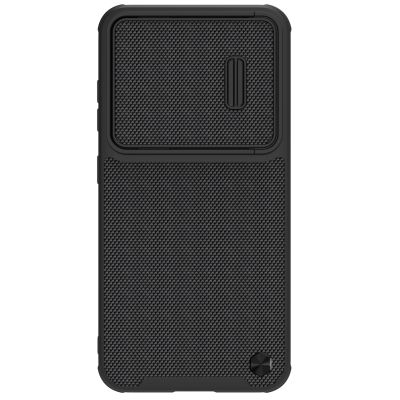 2. Nillkin Textured S Case for Samsung Galaxy S23, armored cover with camera cover, black