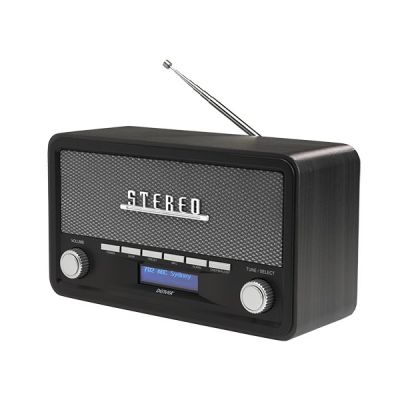 10. Radio Denver DAB-18 Retro Bluetooth - DAB/DAB+/FM - Stereo - Gray