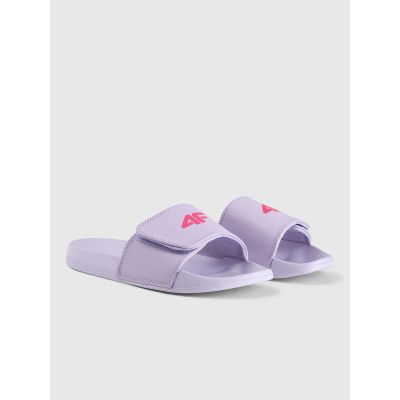 3. Girls' Velcro Flip-Flops 4F 4FJWSS26FSLIF032-52S