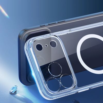 8. Dux Ducis Clin Mag Case for iPhone 17 Pro Max Compatible with MagSafe - Transparent