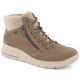 20. Beige waterproof leather ankle boots for women – Rieker L7701-24