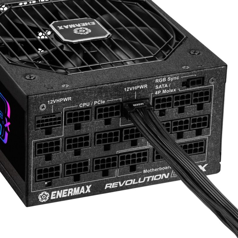 5. Enermax Power Supply 1650W Revolution DFX ATX 3.0 80+ Gold