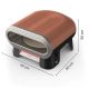11. Tefal JM600T pizza maker 1 pizza(s) Terracotta