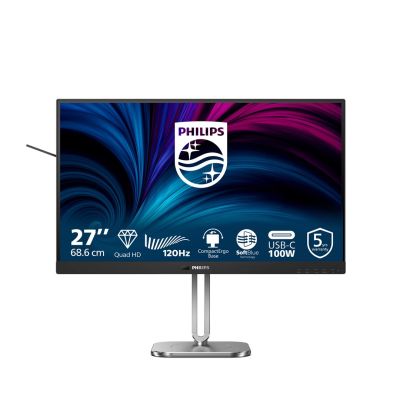 Philips 27B2U4601/00 computer monitor 68.6 cm (27") 2560 x 1440 px Quad HD LCD Gray