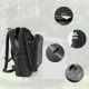 5. Rockbros H51 Cycling Backpack with Solar Panel - Black