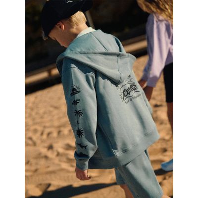 10. Boy's loose hooded sweatshirt 4F 4FJRSS26TSWSM3052-46S