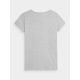 2. Women's regular plain T-shirt 4F 4FMM00TTSHF731-27M