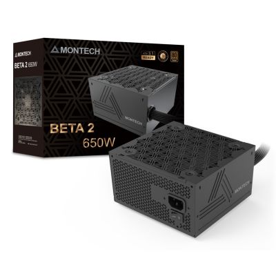 Montech BETA 2 Power Supply Module 650 W 20+4 pin ATX ATX Black