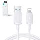 3. Joyroom Multi-Color Series A14 Lightning / USB-A 2.4A 1.2 m cable - white