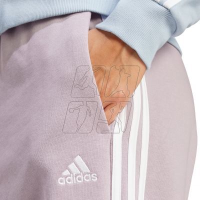 5. adidas Essentials 3-Stripes Open Hem Fleece W IR5387 pants