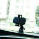 21. Joyroom car phone holder with telescopic extendable arm for dashboard and windshield black (JR-ZS259)