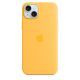 2. Apple Silicone Case with MagSafe Sunshine, for iPhone 15 Plus, MWNF3ZM/A