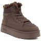 Women's brown Big Star platform snow boots UU274168