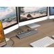 20. CONCEPTRONIC 12-1 USB-C docking station->2xHDMI/3xUSB-A/DP/+ 18cm gr